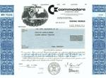 Menübild: Die<br>Commodore-<br>Aktie